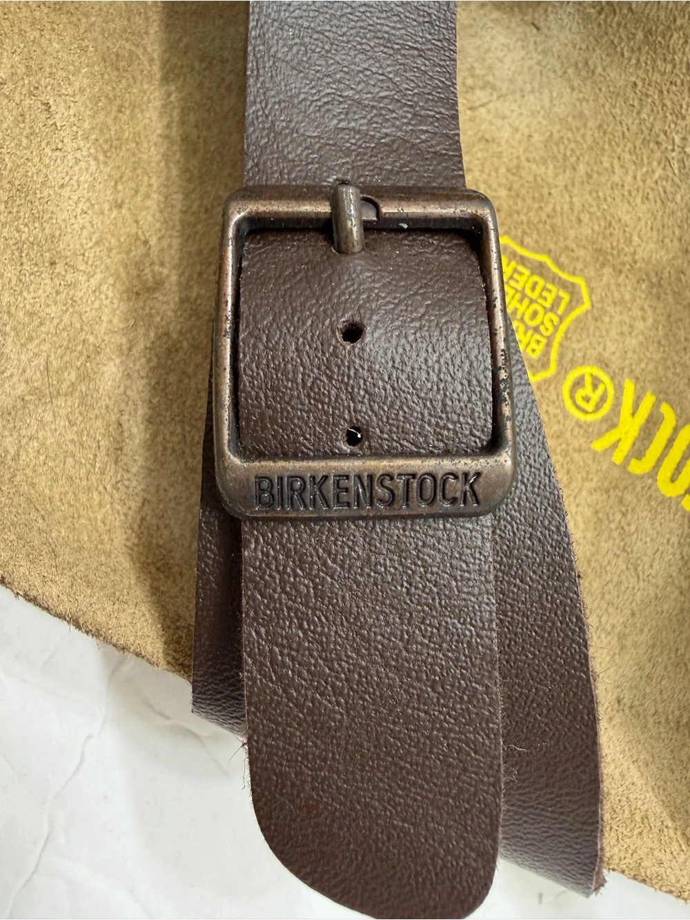 Birkenstock Mayari Brown Oiled Leather Sandals Women Size 9 / Men 7 (EU 40)